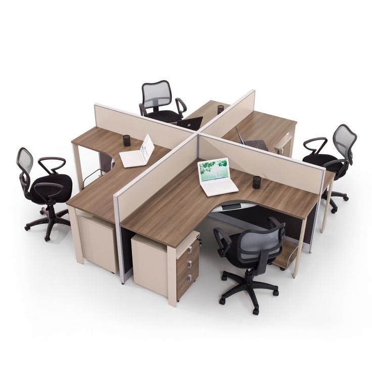 L shape workstation