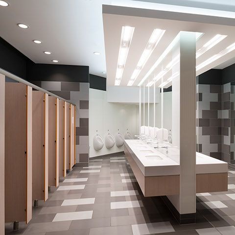 Modular office toilet