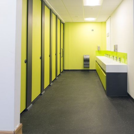 Modular office toilet