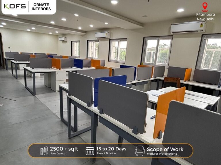 Office furniture manufacturer Delhi project