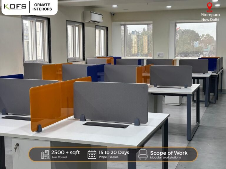 Office furniture manufacturer Delhi project