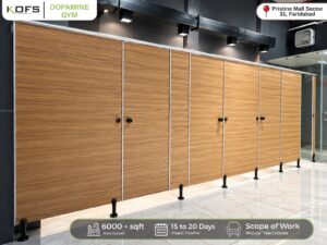 Modular Toilet cubicles