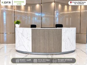 reception table
